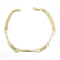 Bracelet Damiata Gioielli Woman in Yellow Gold 2101/102/2-D199 - 2101/102/2-D199